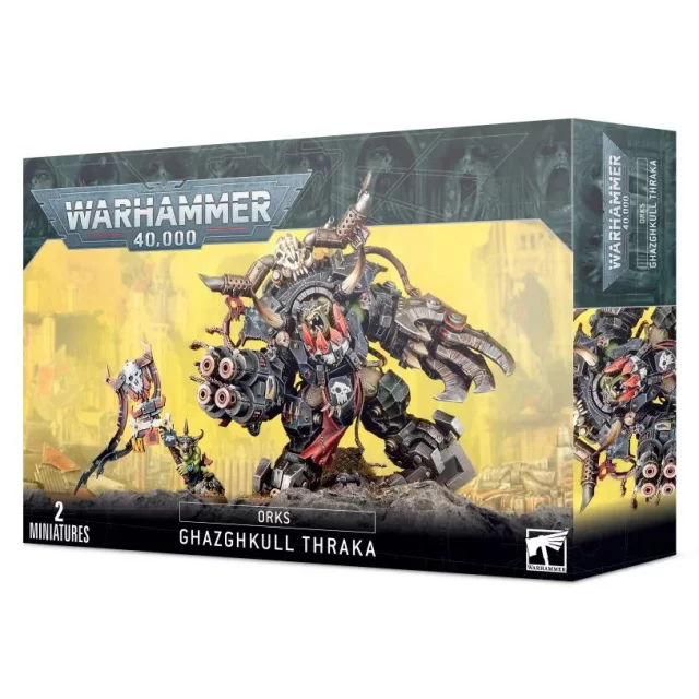 W40k: Orks Ghazghkull Thraka (2 figúrky)
