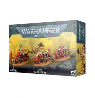 W40k: Orks - Warbikers (3 figúrky)