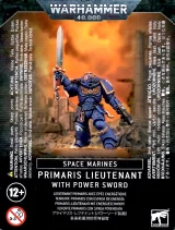Figúrka Warhammer 40000 - Primaris Lieutenant with Power Sword