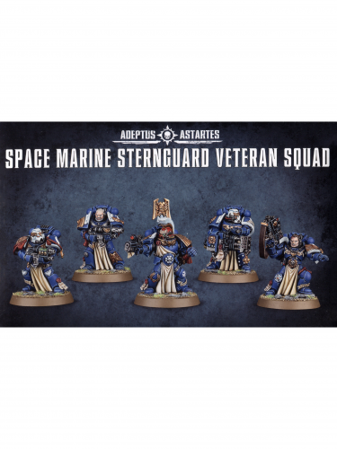 W40k: Space Marine Stenguard Veteran Squad (5 figúrok)