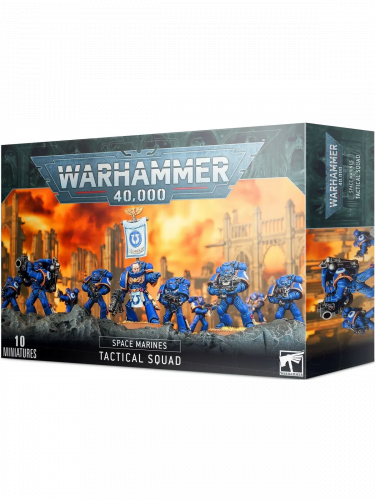 W40k: Space Marine Tactical Squad (10 figúrok)