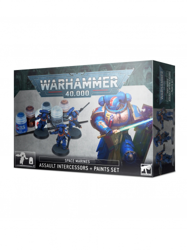 W40k: Space Marines: Assault Intercessors Paint Set