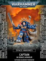 W40k: Space Marines Captain in Gravis Armour (1 figúrka)