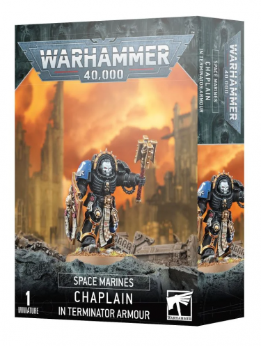 W40k: Space Marines - Chaplain in Terminator Armour (1 figúrka)