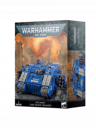 W40k: Space Marines - Land Raider Crusader (1 figúrka)