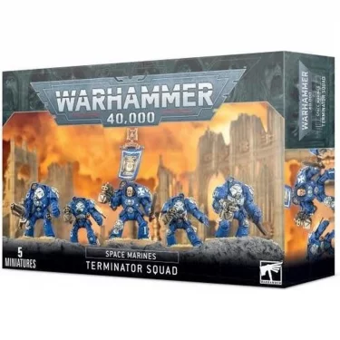 W40k: Space Marines - Terminator Assault Squad (5 figúrok)
