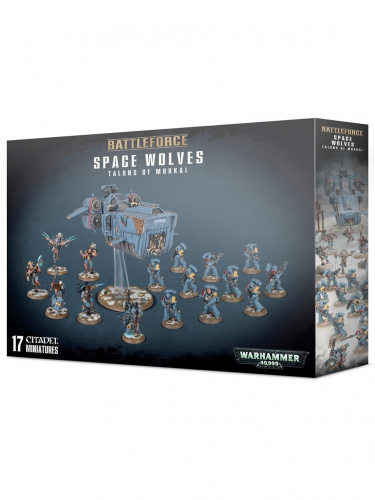 W40k: Space Wolves Fenrisian Wolf Pack Talons of Morkai (17 figurek)