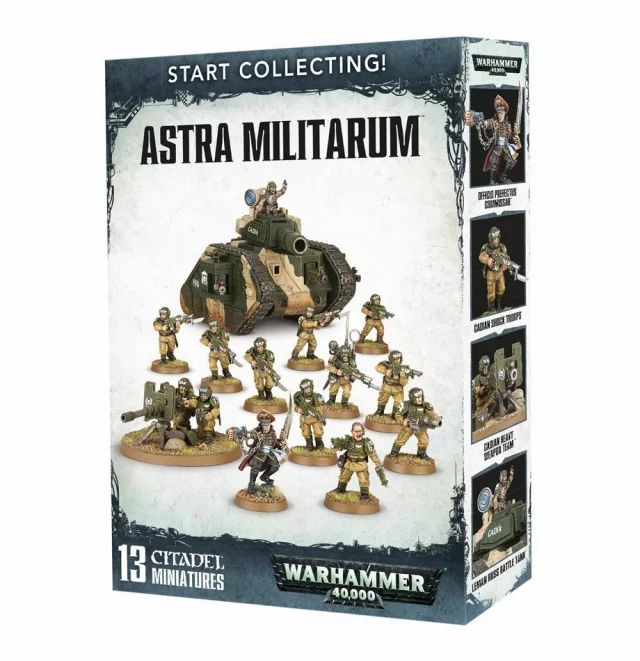 W40k: Start Collecting Astra Militarum (13 figúrok)