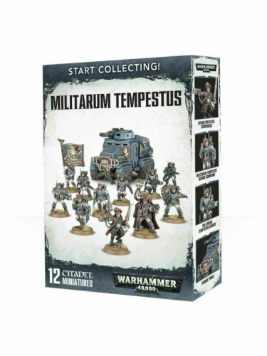 W40k: Start Collecting Militarum Tempestus (12 figúrok)