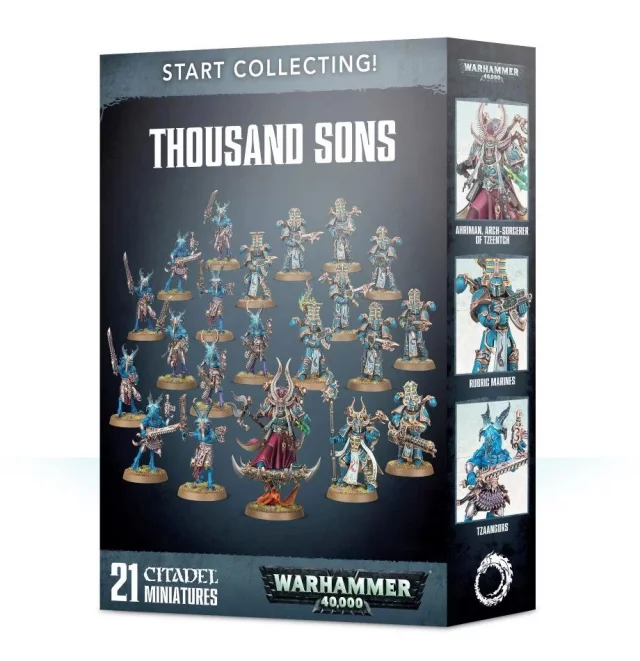 W40k: Start Collecting Thousand Sons (21 figúrok)