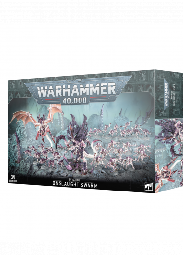 W40k: Tyranids - Onslaught Swarm (34 figúrok)