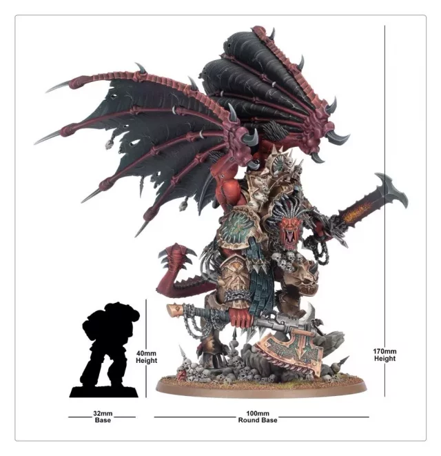 W40k: World Eaters - Angron, Daemon Primarch of Khorne (1 figúrka)