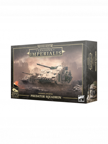 Warhammer: Horus Heresy - Legions Imperialis - Legiones Astartes Predator Squadron (6 figúrok)