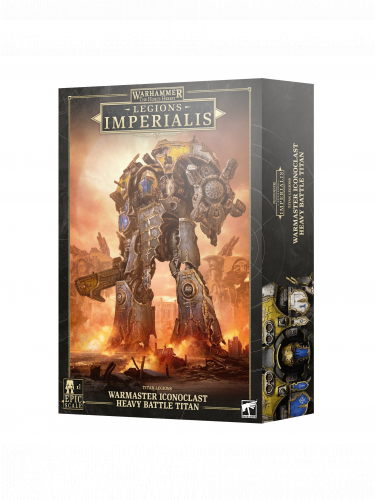 Warhammer: Horus Heresy - Legions Imperialis - Warmaster Iconoclast Heavy Battle Titan (1 figúrka)