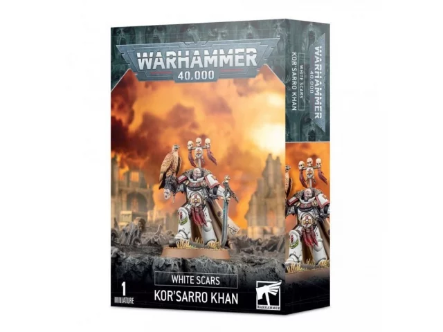 W40k: White Scars - Kor'sarro Khan (1 figúrka)