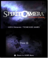 Spirit Camera: The Cursed Memoir (WII) - Nintendo 3DS