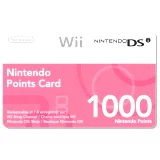 Wii/DSi Nintendo Points Card - 1000 bodov (WII)