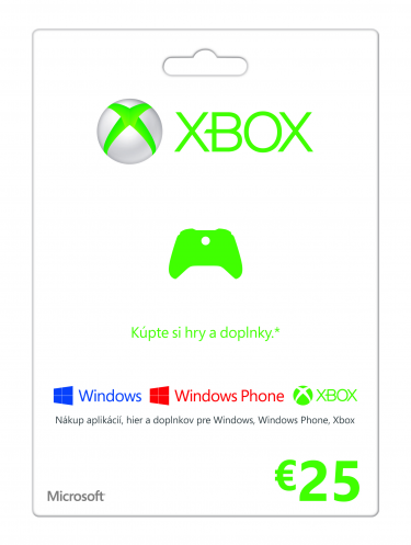 X360 Live predplatená karta - 25€ (X360)
