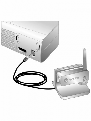 Xbox 360 USB predlžovací kábel so stojanom (Microsoft) (X360)