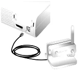 Xbox 360 USB predlžovací kábel so stojanom (Microsoft)