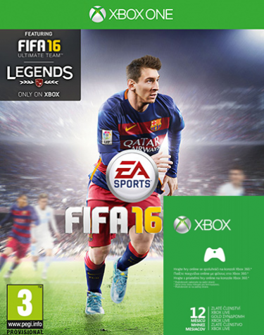 XBOX Live Gold 12 mesiacov + FIFA 16 (XBOX)