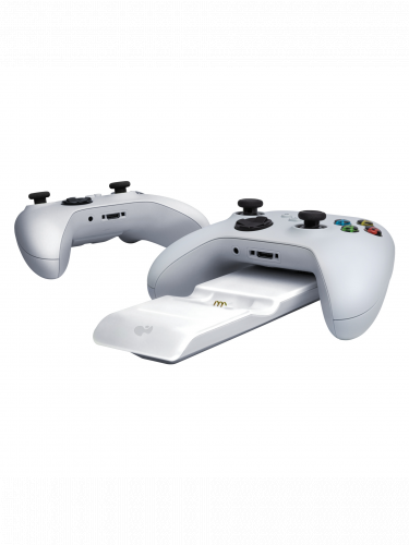 Nabíjacia stanica pre Xbox Series X|S ovladač - Metavolt Dual White (XBOX)