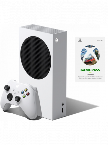 Konzola Xbox Series S 512GB + predplatné Xbox Game Pass Ultimate (3 mesiace) (XBOX)