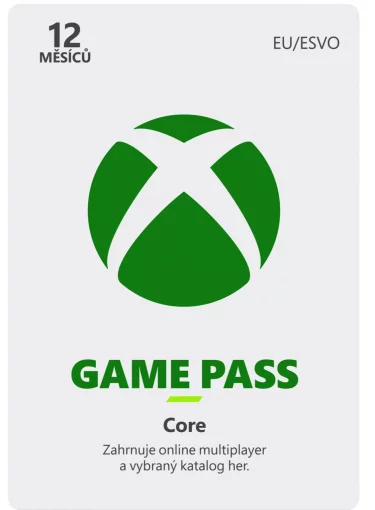 Game Pass Core - předplatné na 12 měsíců