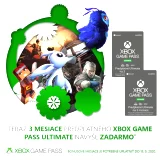 Xbox Game Pass ULTIMATE (3 mesiace) + 3 mesiace ZADARMO (XBOX)
