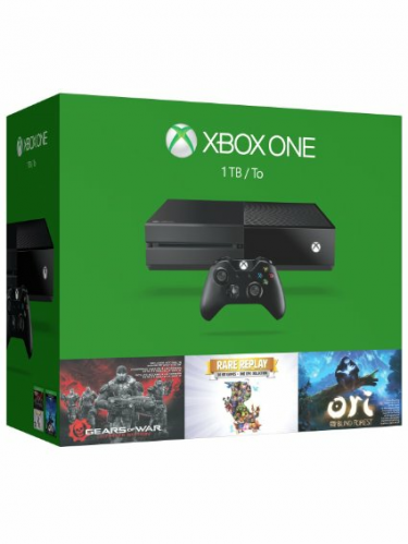 XBOX ONE - herná konzola (1TB) + Gears of War + Ori + Rare Replay (XBOX)