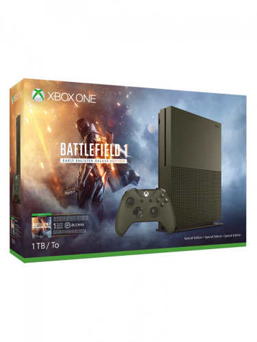 XBOX ONE S - herná konzola (1TB) + Battlefield 1 (XBOX)