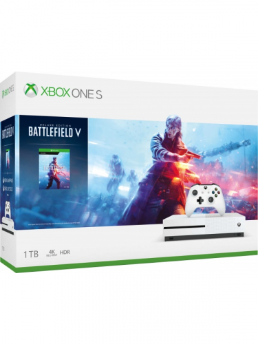 Konzola Xbox One S 1TB + Battlefield V (XBOX)
