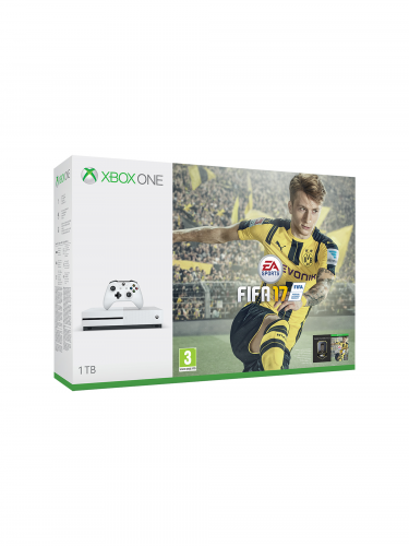 XBOX ONE S - herná konzola (1TB) + FIFA 17 CZ (XBOX)