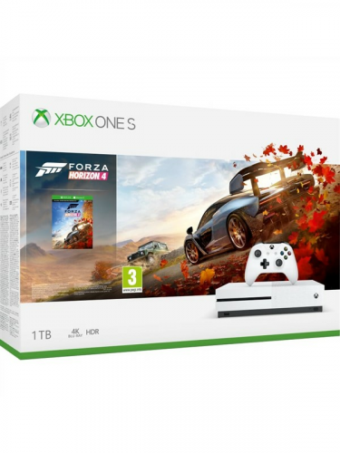 Konzola Xbox One S 1TB + Forza Horizon 4 + Forza Motorsport 7 (XBOX)