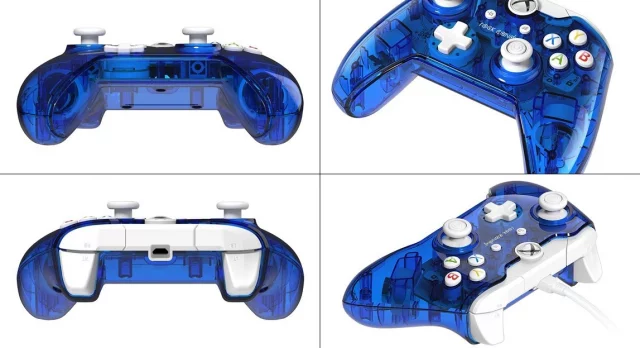 Gamepad pre Xbox One (Rock Candy) - modrý, drôtový