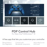 Ovládač drôtový PDP pre Xbox One a Windows - Blue Camouflage