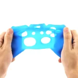 Silikónový obal pre Xbox One ovládač (modrý) s dvoma návlekmi na páčky