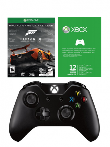 XBOX One Starter Pack (Forza 5, Xbox Live GOLD, ovládač) (XBOX)