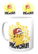 Hrnček Pokémon - Pikachu s čapicou