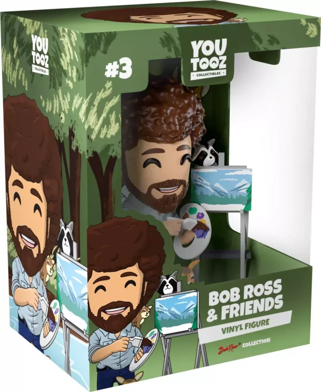 Figúrka Bob Ross - Bob Ross & Friends (Youtooz Bob Ross 3)