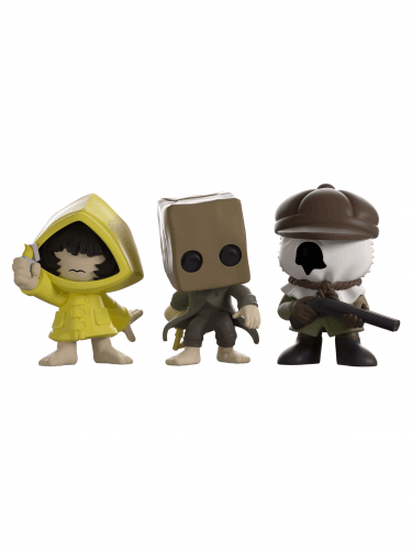 Figúrka Little Nightmares II - Mono, Six & Hunter (Youtooz Little Nightmares II)
