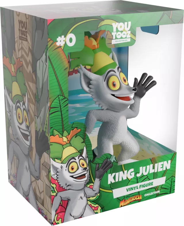 Figúrka Madagascar - King Julien (Youtooz Madagascar 0) - Figúrky na hranie