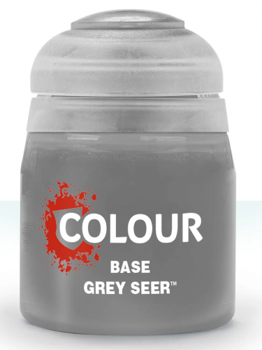 Citadel Base Paint (Grey Seer) - základná farba, šedá
