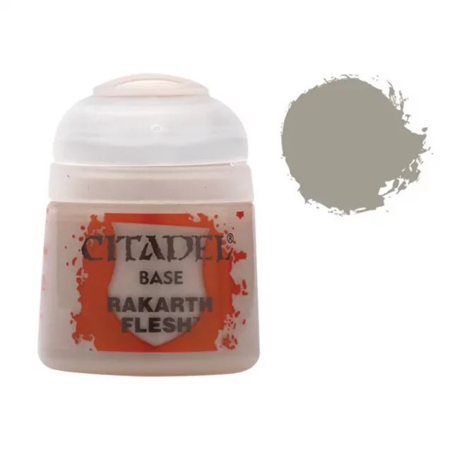 Citadel Base Paint (Rakarth Flesh) - základná farba, šedá