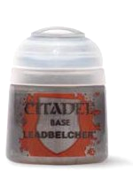 Citadel Base Paint (Leadbelcher) - základná farba, strieborná