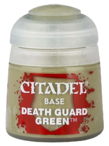 Citadel Base Paint (Death Guard Green) - základná farba, zelená