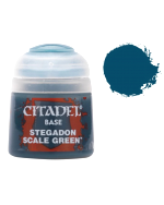 Citadel Base Paint (Stegadon Scale Green) - základná farba, zelená