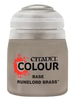 Citadel Base Paint (Runelord Brass) - základná farba