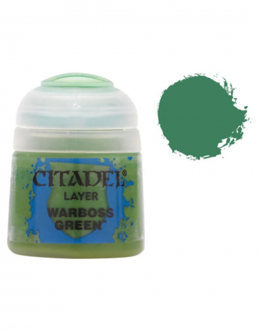 Citadel Layer Paint (Warboss Green) - krycia farba zelená