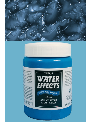 Water Effects (Atlantic Bluewater) - gelová farba, modrá (Vallejo)
